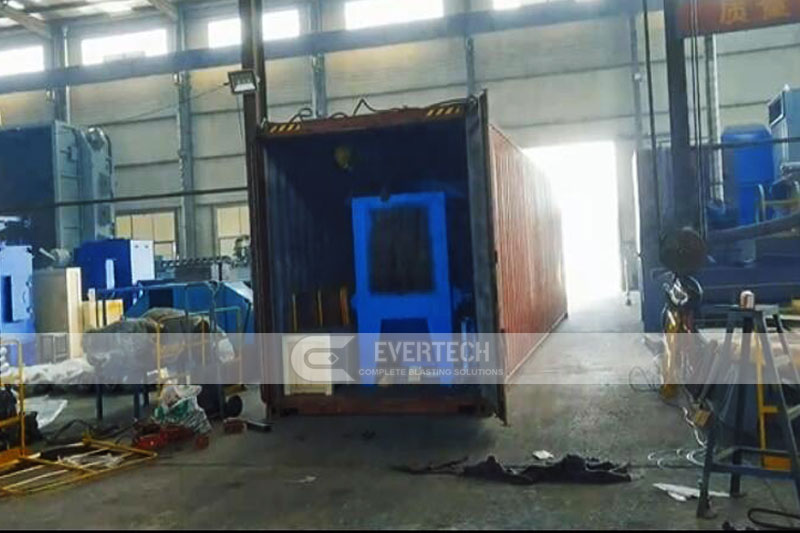 Pass Through - Roller Conveyor Type Shot Blasting Machine